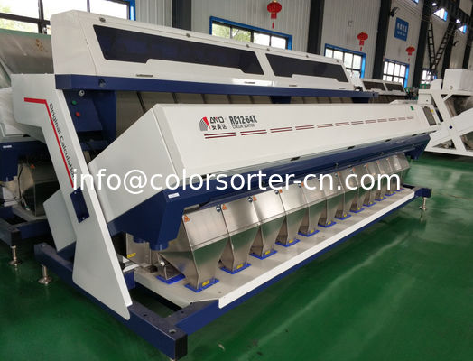 rice colour sorter machine with LED light and CCD camera