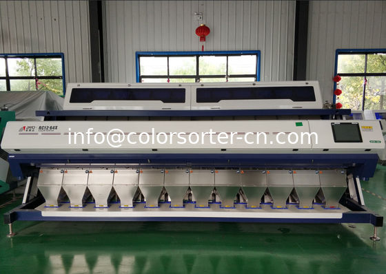 rice colour sorter machine with LED light and CCD camera