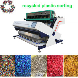 RGB camera Plastic Color Sorter Machine with high sorting accuracy and production capacity