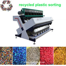 RGB camera Plastic Color Sorter Machine with high sorting accuracy and production capacity