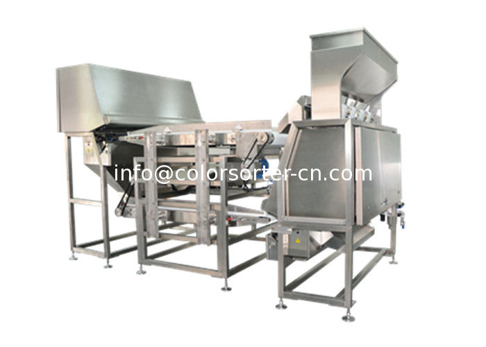 Pine Nuts Color Sorting Machine,the color sorter machine could sort by color,shape and material type