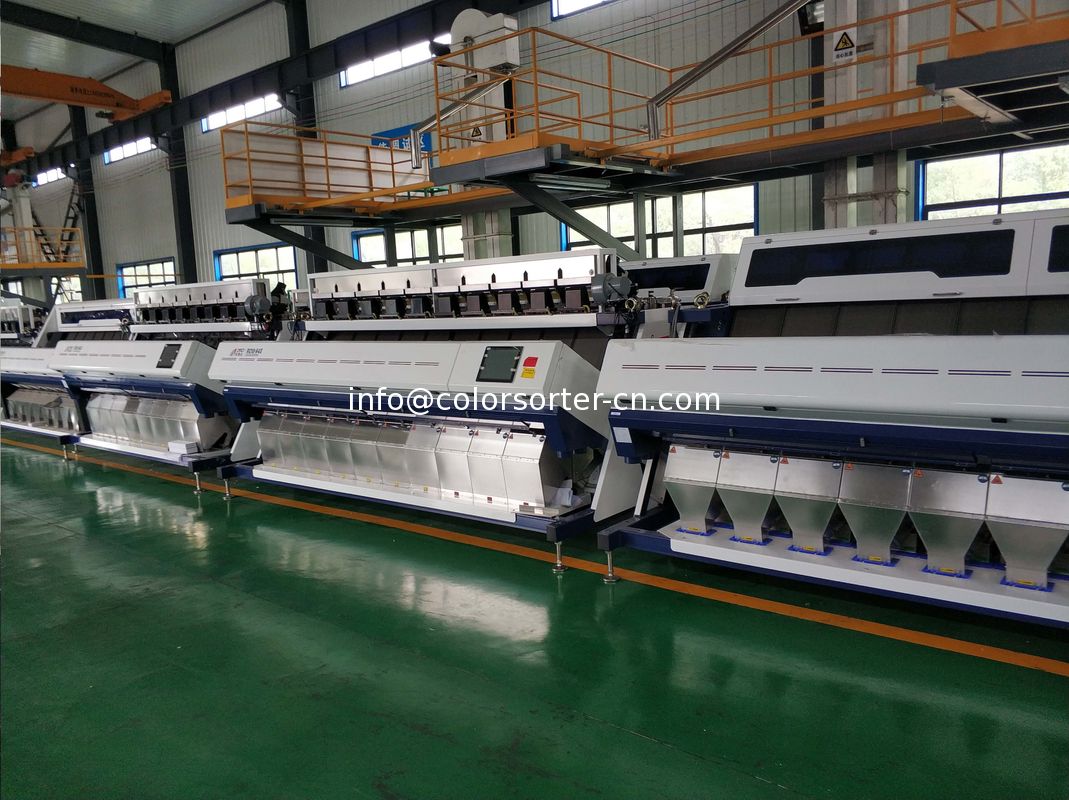 Definisi tinggi Sensor CCD imej, Hefei marie beras mesin warna sorter,rice optical sorter