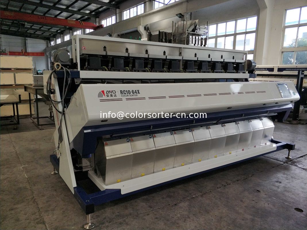 Peanut Color Sorting Machine that sort peanuts ,Peanut kleur sorteren Machine dat soort pinda's
