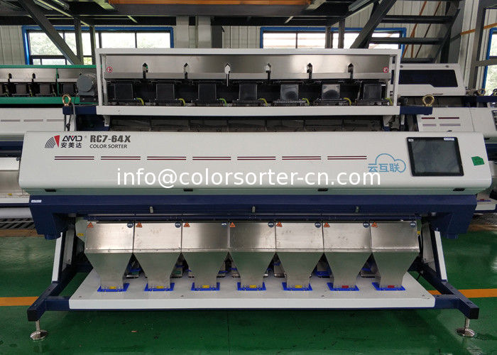 Sesame Seeds Color Sorter Machine with 10 chutes back to back structure