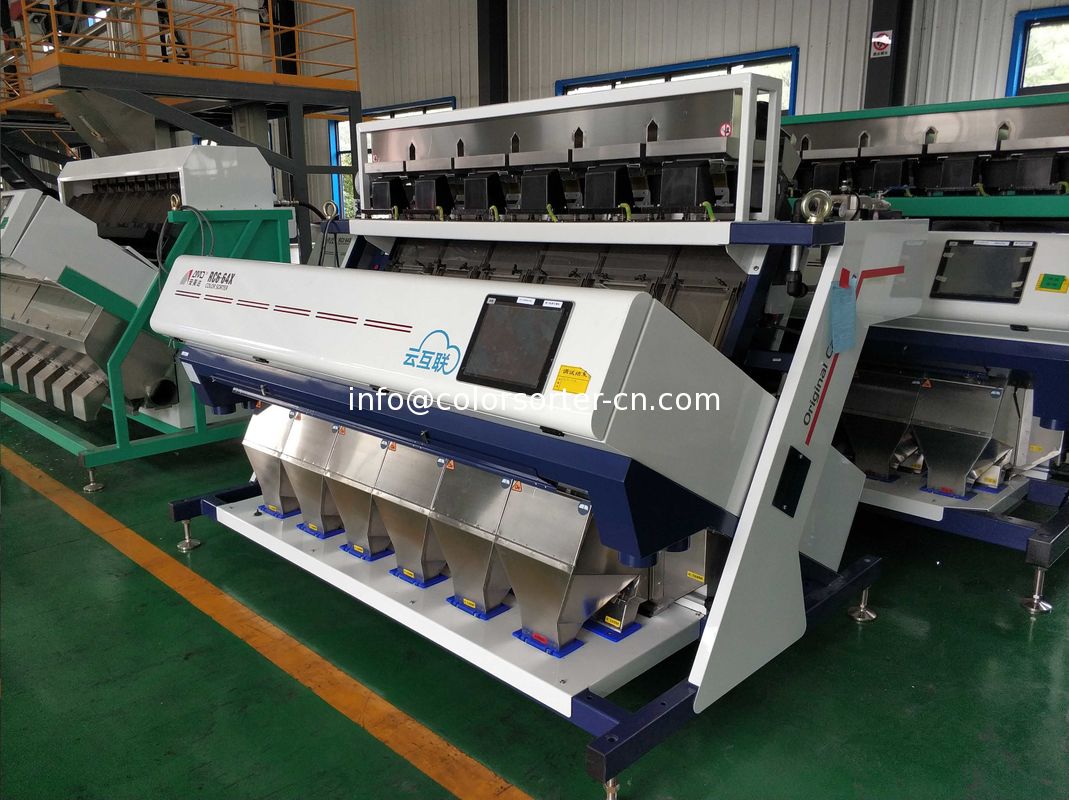Clasificador óptico para trigo,Grain Color Sorter for wheat sorting.CCD color sorter from China manufacturer
