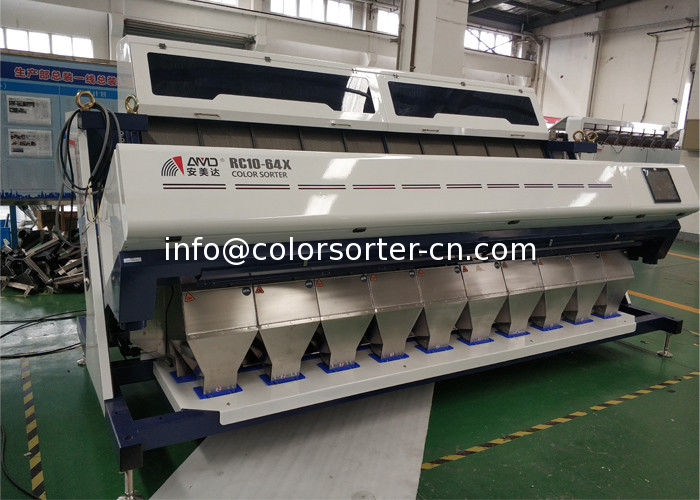 Rice Colour Sorter Machinery with 10 chutes 640 channels
