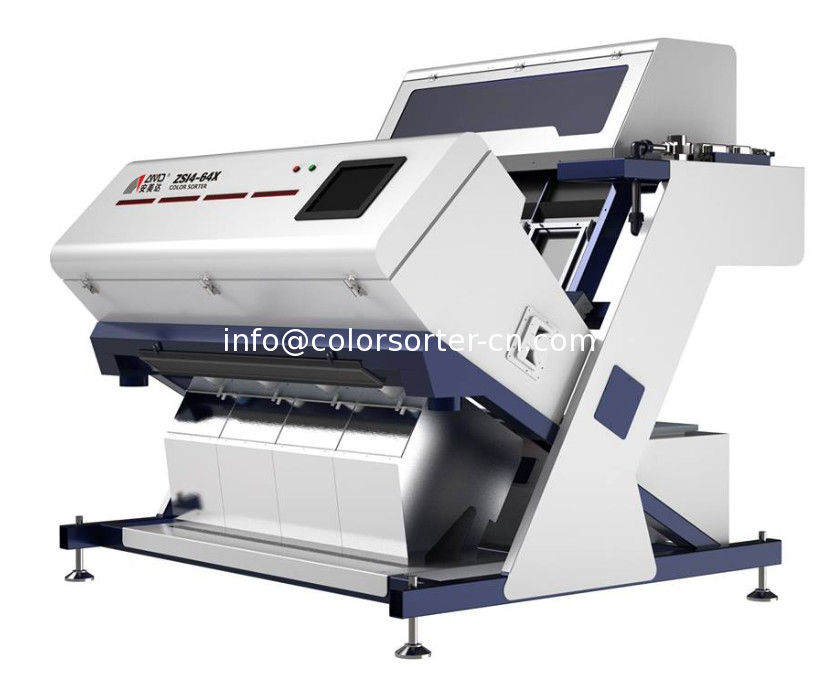 ZSI4-64X,Infrared optical sorter,material type optical sorting machine,remove PVC from PET