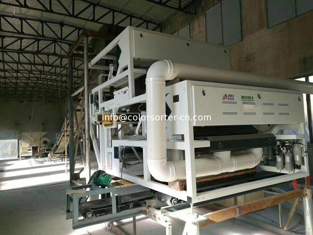 mineral optical color sorting machine for quartz,feldspar,Kaolin ,barite