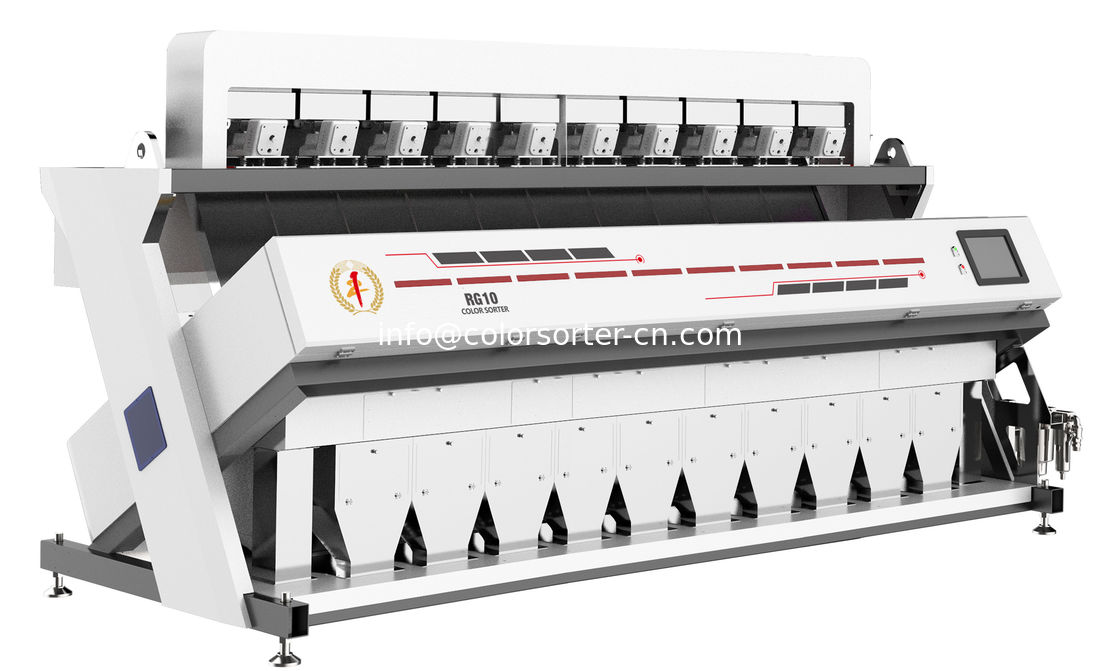 RG10 RGB Camera 5400 Pixels Rice Optical Sorting Machine with AI sorting