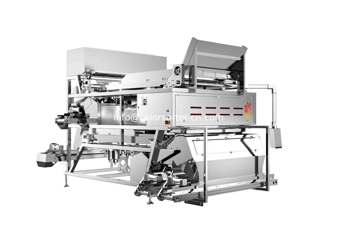 Garlic color sorting machine ,high sorting accuray and low broken rate