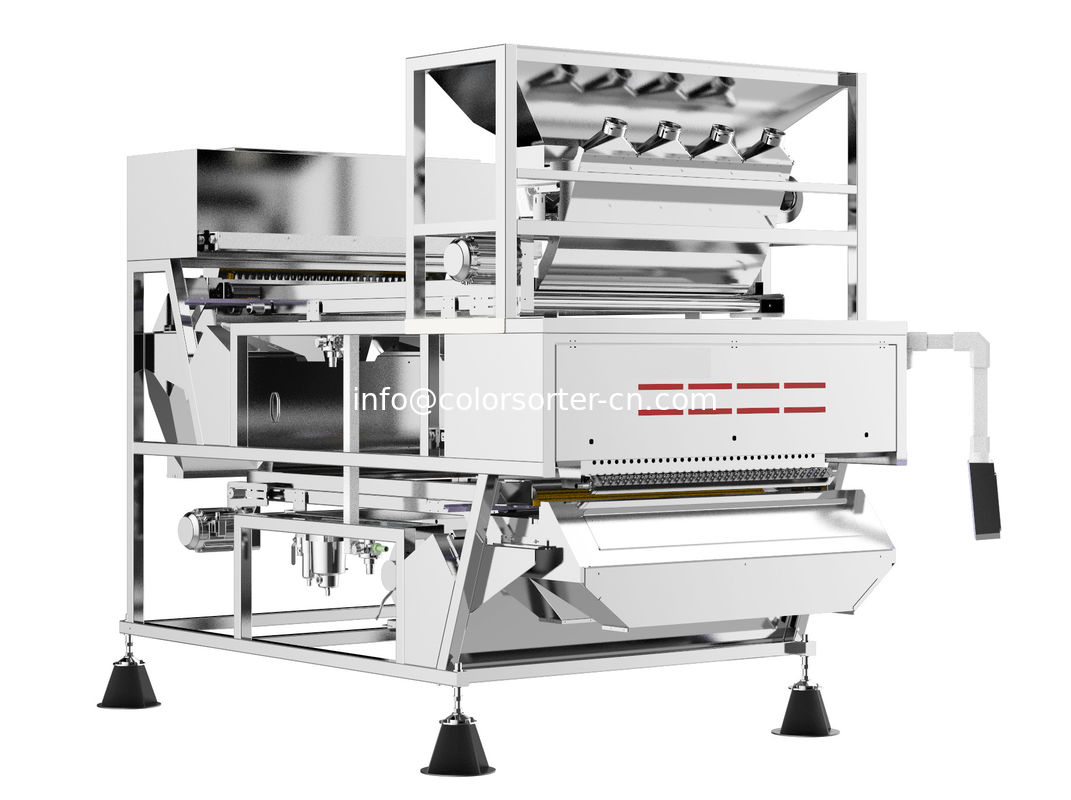 color sorting for dried sea shrimp and wet sea shrimp,optical sorting equipment for shrimp